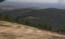 Lysá hora, pohled na východ