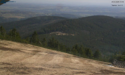 Lysá hora, pohled na východ