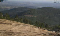 Lysá hora, pohled na východ