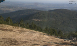 Lysá hora, pohled na východ