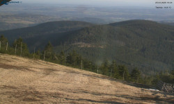 Lysá hora, pohled na východ