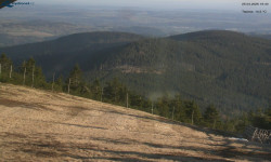 Lysá hora, pohled na východ