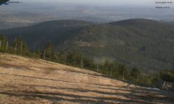 Lysá hora, pohled na východ