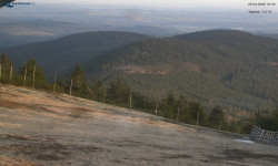 Lysá hora, pohled na východ