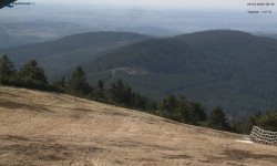 Lysá hora, pohled na východ