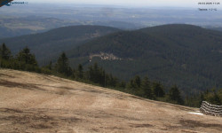 Lysá hora, pohled na východ