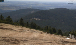 Lysá hora, pohled na východ