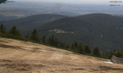 Lysá hora, pohled na východ