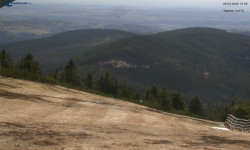 Lysá hora, pohled na východ