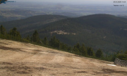 Lysá hora, pohled na východ