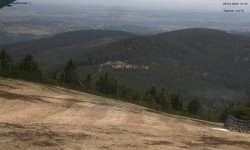 Lysá hora, pohled na východ