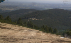 Lysá hora, pohled na východ