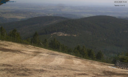 Lysá hora, pohled na východ