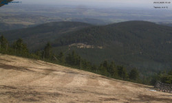 Lysá hora, pohled na východ