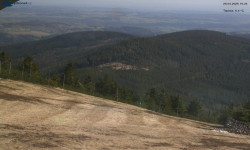 Lysá hora, pohled na východ