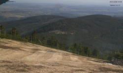 Lysá hora, pohled na východ