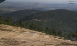 Lysá hora, pohled na východ