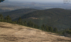 Lysá hora, pohled na východ