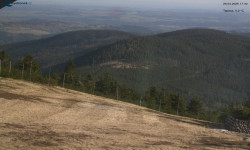 Lysá hora, pohled na východ