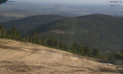 Lysá hora, pohled na východ