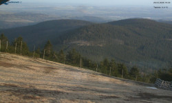 Lysá hora, pohled na východ