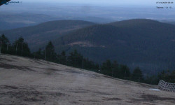 Lysá hora, pohled na východ