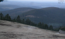 Lysá hora, pohled na východ