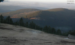 Lysá hora, pohled na východ