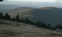 Lysá hora, pohled na východ