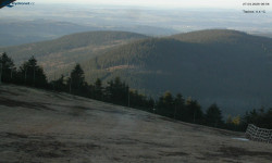 Lysá hora, pohled na východ