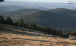 Lysá hora, pohled na východ