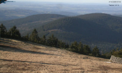 Lysá hora, pohled na východ