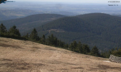 Lysá hora, pohled na východ