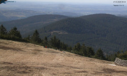 Lysá hora, pohled na východ