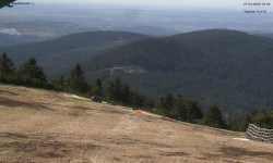 Lysá hora, pohled na východ