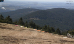 Lysá hora, pohled na východ