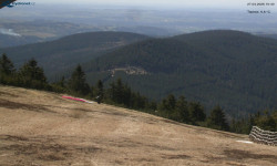 Lysá hora, pohled na východ