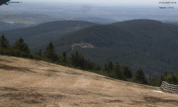 Lysá hora, pohled na východ