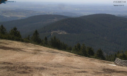 Lysá hora, pohled na východ