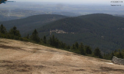 Lysá hora, pohled na východ