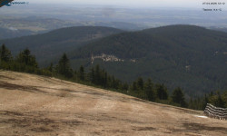 Lysá hora, pohled na východ