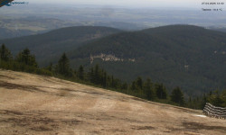 Lysá hora, pohled na východ