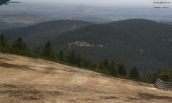 Lysá hora, pohled na východ