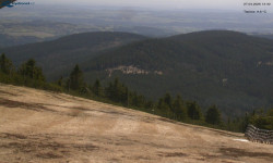 Lysá hora, pohled na východ