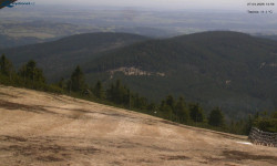 Lysá hora, pohled na východ