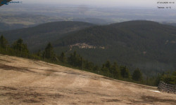 Lysá hora, pohled na východ