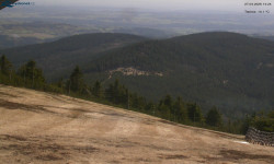 Lysá hora, pohled na východ