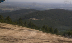 Lysá hora, pohled na východ