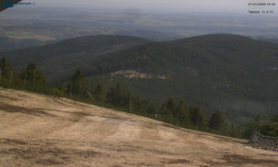 Lysá hora, pohled na východ