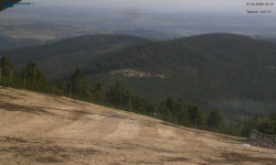 Lysá hora, pohled na východ